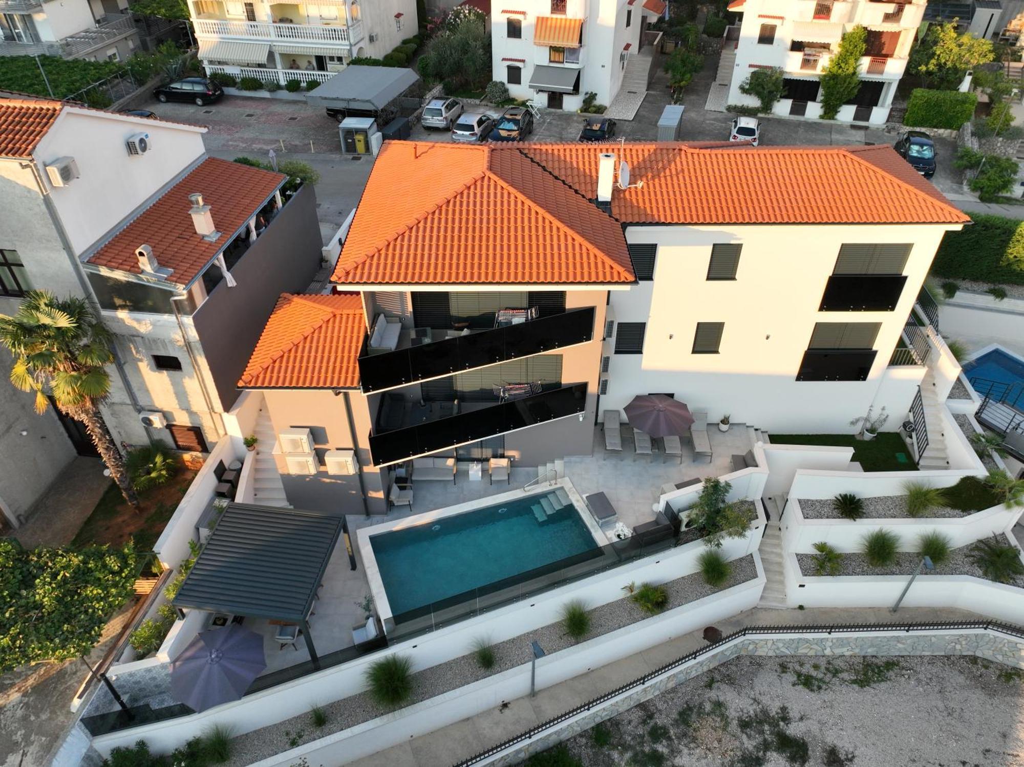 Villa Aurea Apartments Malinska De Luxe Εξωτερικό φωτογραφία