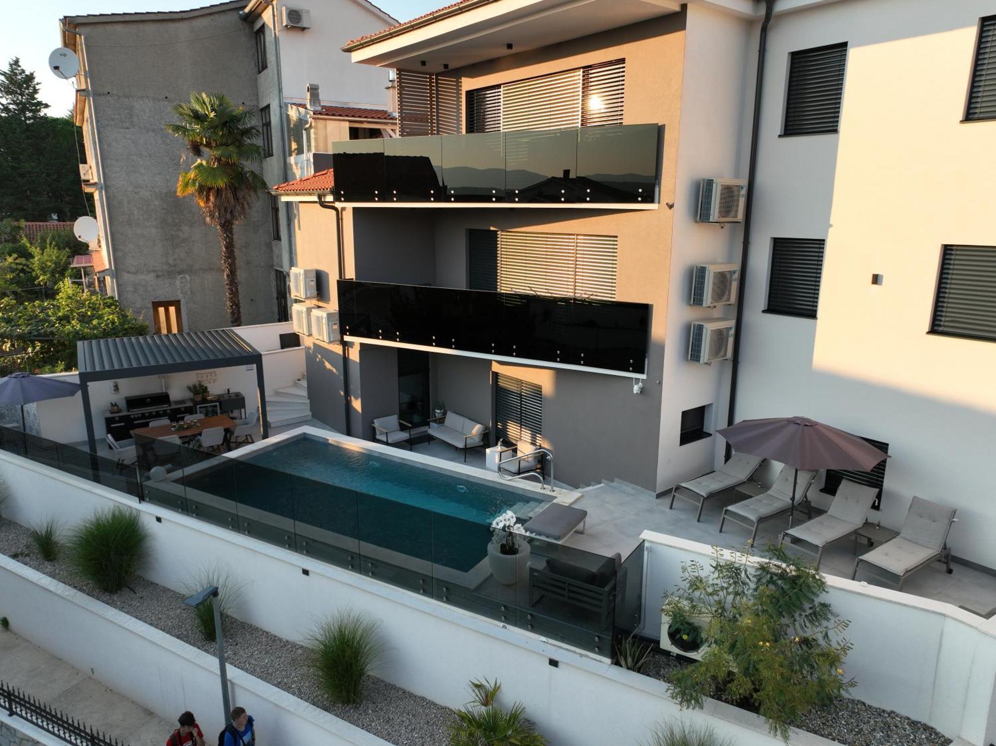 Villa Aurea Apartments Malinska De Luxe Εξωτερικό φωτογραφία