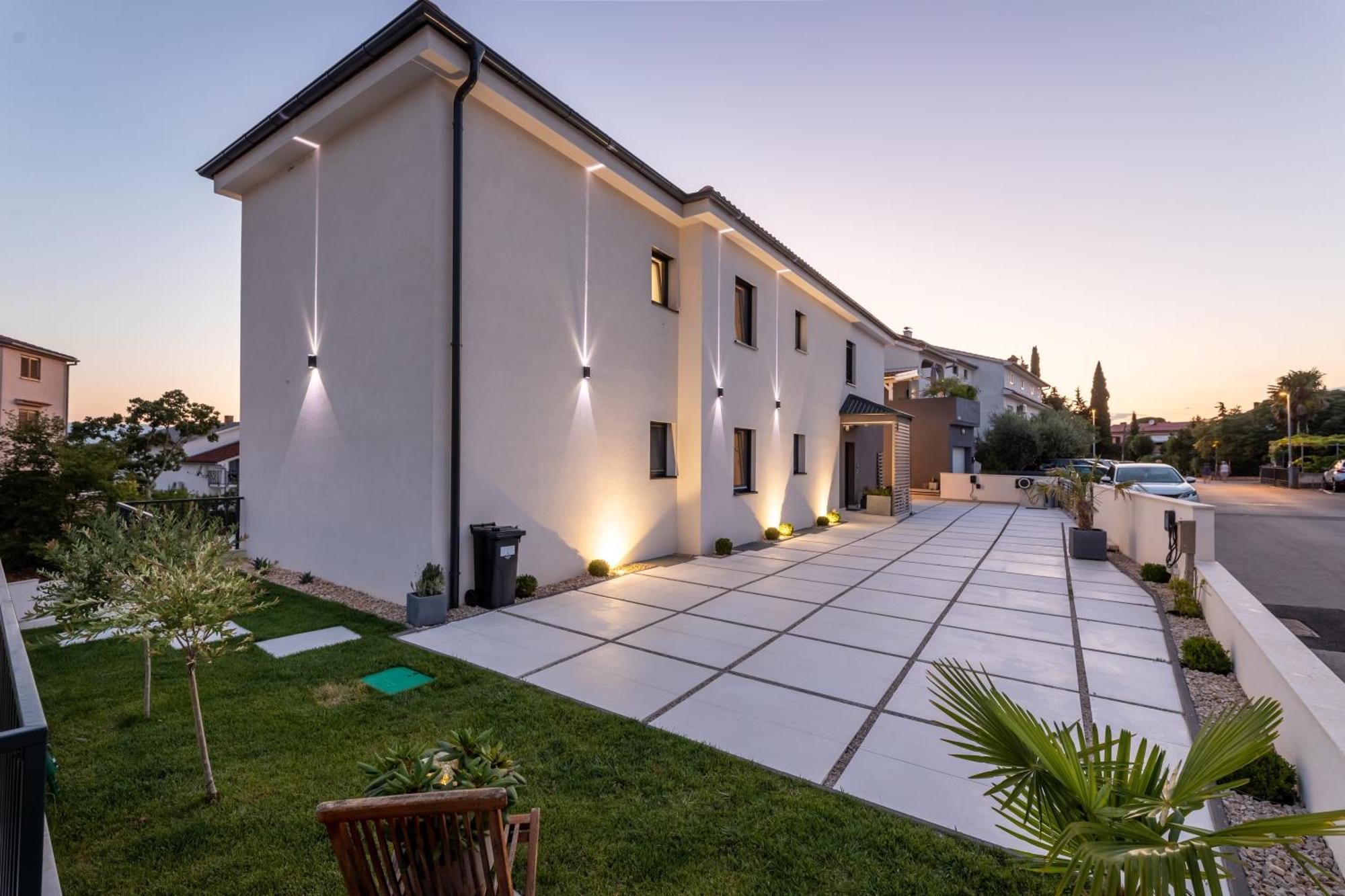 Villa Aurea Apartments Malinska De Luxe Εξωτερικό φωτογραφία